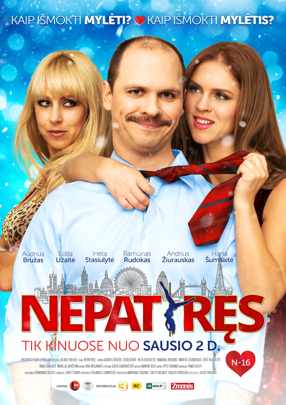 Nepatyręs žiūrėti dabar