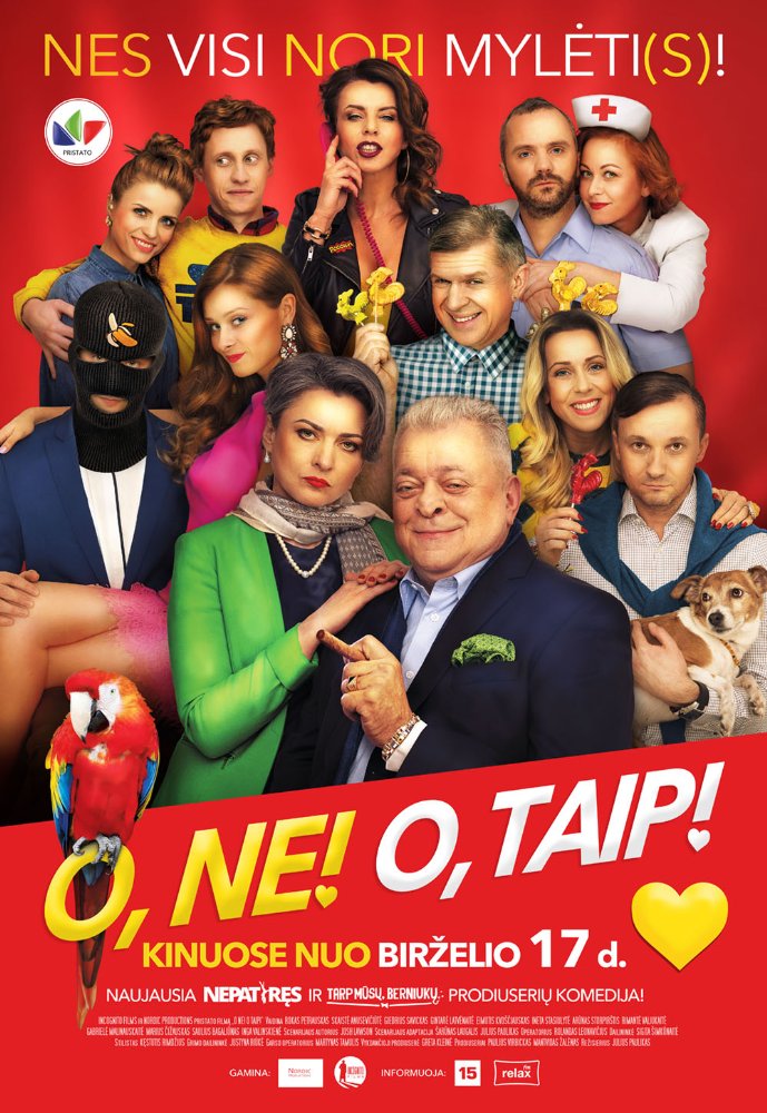 O. ne! O. taip! žiūrėti dabar