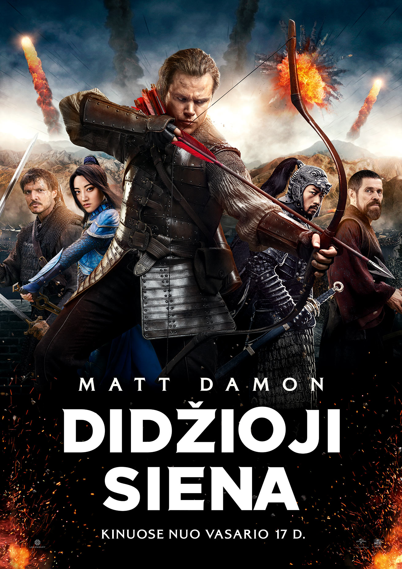 Didžioji siena žiūrėti dabar