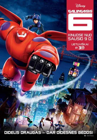 Galingasis 6 žiūrėti dabar