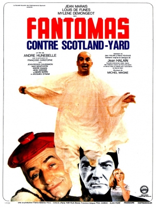 Fantomas prieš Skotland Jardą žiūrėti dabar
